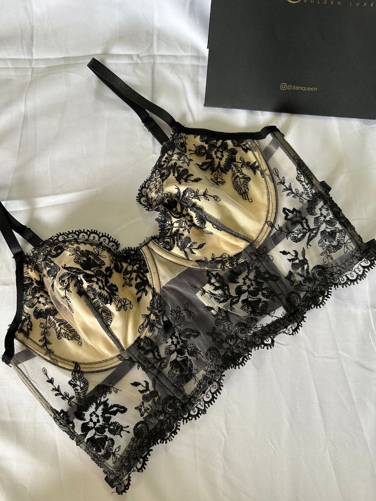Mini corset brown