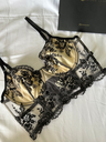 Mini corset brown